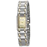 Two Tone Diamond Watch, Pierre Cardin Womens Diamond Collection Two-Tone Diamond Accented Watch