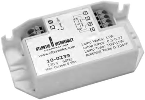 Atlantic Ultraviolet 10-0239 - Surelite Electronic Ballast for Germicidal Lamps - 120 Volt