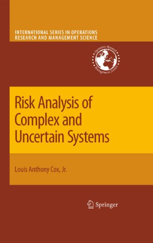 Risk Analysis of Complex and Uncertain Systems: 129 (International Series in Operations Research & Management Science)