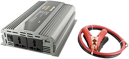 Whitenergy Power Inverter DC/AC from 24V DC to 230V AC 1000W, 2 AC receptacle