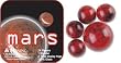 Mega Marbles - MARS MARBLES NET (1 Shooter Marble, 24 Player Marbles & 2 Display Rings)
