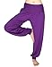 Hoter Womens Soft Elastic Waistband Fitness Yoga Herem Pants