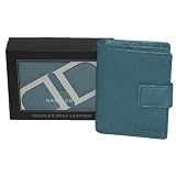 Saddler Genuine Soft Leather Zip Round with Tab Fastener Purse / Wallet'
