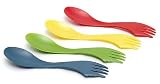 Light My Fire Spork 4-Pack - Assorted (Blue, Red, Yellow, Green Apple)
