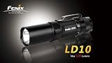 Fenix 6 Level High Performance Cree LED Flashlight, Black, 4-Inch