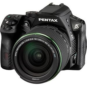 Pentax K-30 Weather-Sealed 16 MP CMOS Digital SLR with 18-135mm Lens (Black)
