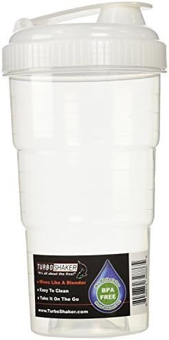Clear Plastic Turbo Shaker Tumbler - 28 oz