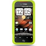 HTC Droid Incredible Silicone Skin Case - Neon Green