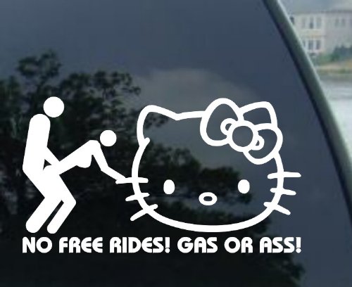 6″ Hello Kitty – Car, Truck, Notebook, Vinyl Decal Sticker
