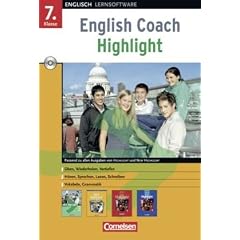 English Coach Highlight - Zu New Highlight und English H/Highlight (alle Ausgaben) - Version f�r zu Hause: Band 3: 7. Schuljahr - CD-ROM: Hauptschule. ... Lesen, Schreiben, Vokabeln, Grammatik
