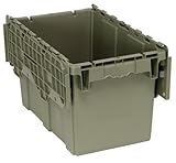 IMAGE OF Quantum QDC2213-12 Attached Lid Container 22-Inch by 13-Inch by 12-Inch, Gray