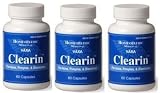 Clearin ~3 Bottles 60 Capsules per Bottle~ All New Natural Acne Treatment Best Selling Adult Acne Treatment