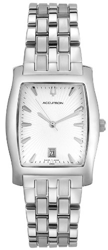 Accutron Men's 26B31 Oxford Silvertone Bracelet Watch