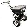 Buyers SaltDogg WB100B 1.5 Cubic Foot/100-Pound Capacity Poly Walk Behind Snow Broadcast Spreader With Carbon Steel Frame & 13-Inch Pneumatic Tires