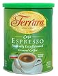 Ferrara Decaffeinated Espresso Ground Coffee, 8.75 oz