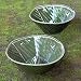 Stoneware bowls, 'Rounded Bananas' (pair)