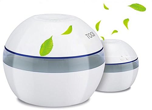 Cool Mist Humidifier-Mini Portable Virtually Silent Diffuser with Night Light and Automatic Shut-off Function for Home Office Bedroom by TOQI