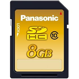 Panasonic SDHC�������[�J�[�h 8GB RP-SDW08GJ1K