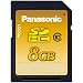 Panasonic SDHC�������[�J�[�h 8GB RP-SDW08GJ1K