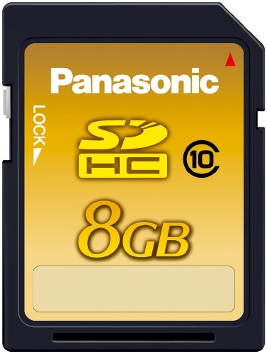 Panasonic SDHCメモリーカード 8GB RP-SDW08GJ1K
