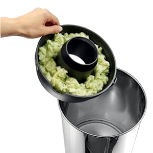 PHILIPS HR1871 Juicer,Avance Collection 800W, 1.6 l pulp container, 2 speeds, 1500 ml Juice jug, 1 m cord, Black and stainless