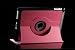 MoKo(TM) Premium Quality 360 Degree Rotating Folio Cover Case With Multi-Angle Vertical and Horizontal Stand for the new ipad (3rd generation)/ ipad3 / iPad HD, PINK (Built-in magnet for Apple ipad3′s sleep & awake)