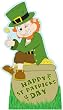 Lucky Leprechaun (St. Patricks Day) Large Standup Poster