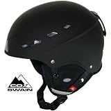 COX SWAIN Ski-/Snowboardhelm BONE, Farbe: Black matt, Groesse: 52-58cm
