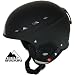 Sport & Fitness : COX SWAIN Ski-/Snowboardhelm BONE, Farbe: Black matt, Größe: 52-58cm