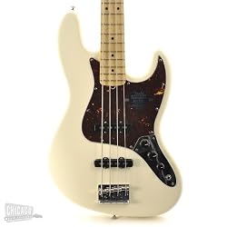 Fender American Standard Jazz Bass&reg;, Olympic White, Maple Fretboard