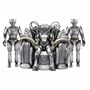 Doctor Who Cyber Controller with Cyber Throne and Guards Figure Set