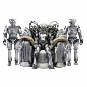 Doctor Who Cyber Controller with Cyber Throne and Guards Figure Set by Doctor Who
