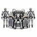 Doctor Who Cyber Controller with Cyber Throne and Guards Figure Set