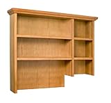 DaVinci Emily/Kalani Combo Dresser Hutch in Honey Oak