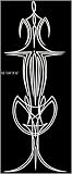 PINSTRIPE/PINSTRIPING AIRBRUSH CUSTOM STENCIL Hot Dog 2