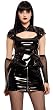 Lip Service Patent Vinyl Zip Front Skirt