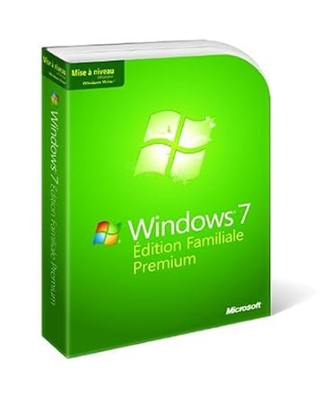 Microsoft  Windows 7 Home Premium, DVD, UPG, FR