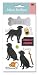 EK Success SPJBLG080 Jolee's Boutique Le Grande Black Lab Retriever Dimensional Stickers