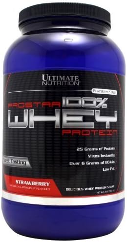 Ultimate Nutrition Prostar Whey Protein, 2-Pounds Tube by Europa Sports Products