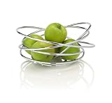 Contemporary Fruit Loop Metal Fruit Bowl