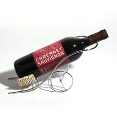 Caberne Sauvignon, 12,5% Vol. 0,75cl. Und ein Flaschenhalter mit R�dern. Neuj�hrchen Geschenk!