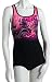 Speedo Women's Aquatic Endurance+ Polyester Plus Size Atlantic Spa Border Print Ultraback