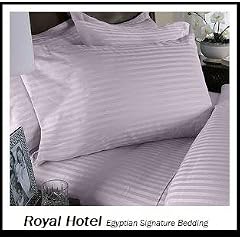 Royal Hotels 8pc King size Bed-in-a-Bag Striped Lil