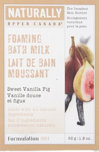Upper Canada Soap And Candle Naturally Foaming Bath Milk Sweet Vanilla Fig, 1.8-Ounce... by Upper Canada Soap & Candle