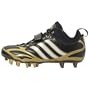 adidas Reggie II Superfly - Men's ( sz. 11.5, Black/Gold/Gold )