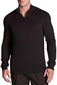 Perry Ellis Men's 1/2 Zip Mock Sweater