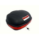 Bestem T-Box TBOX-929-BLK Black 12 X 22 X 16 Motorcycle Scooter Flat Top Box by Bestem