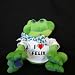 Search : Plush Frog (Thad Polz) toy with I Love Felix