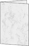 Produkt-Bild: Sigel DC641 Marmor-Karten, grau, Edelkarton (Ink/Laser/Copy), 185 g, A6 (A5), 25 ST