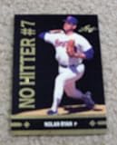 1992 Fleer Ultra Nolan Ryan # BC25 MLB Baseball No Hitter Card